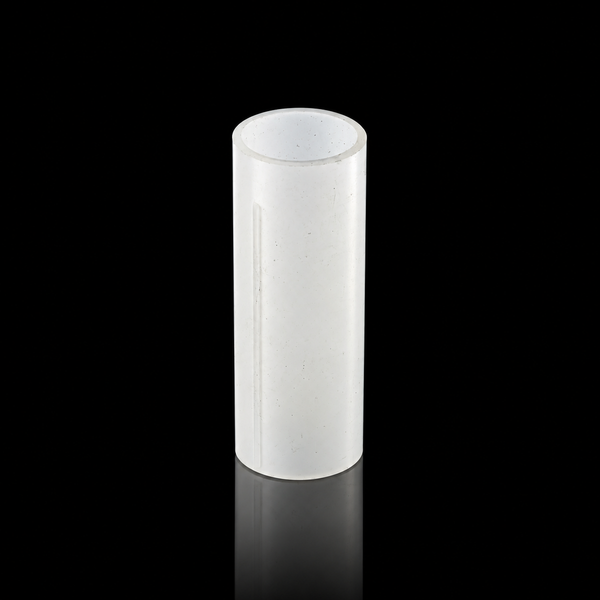 Empty BAMFF 18650 battery sleeve on black