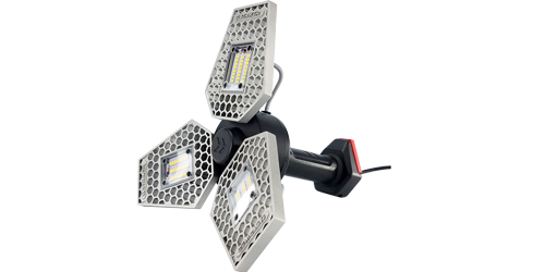 TRiLIGHT ShopLight - Modern 4000 Lumen shop light / drop light with adjustable LED light heads // STKR Concepts Europe
