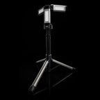 TRi-Mobile Area Work Light - Rechargeable Shoplight with Triple Pivoting LED Light Heads by STKR Concepts - on tripod stand