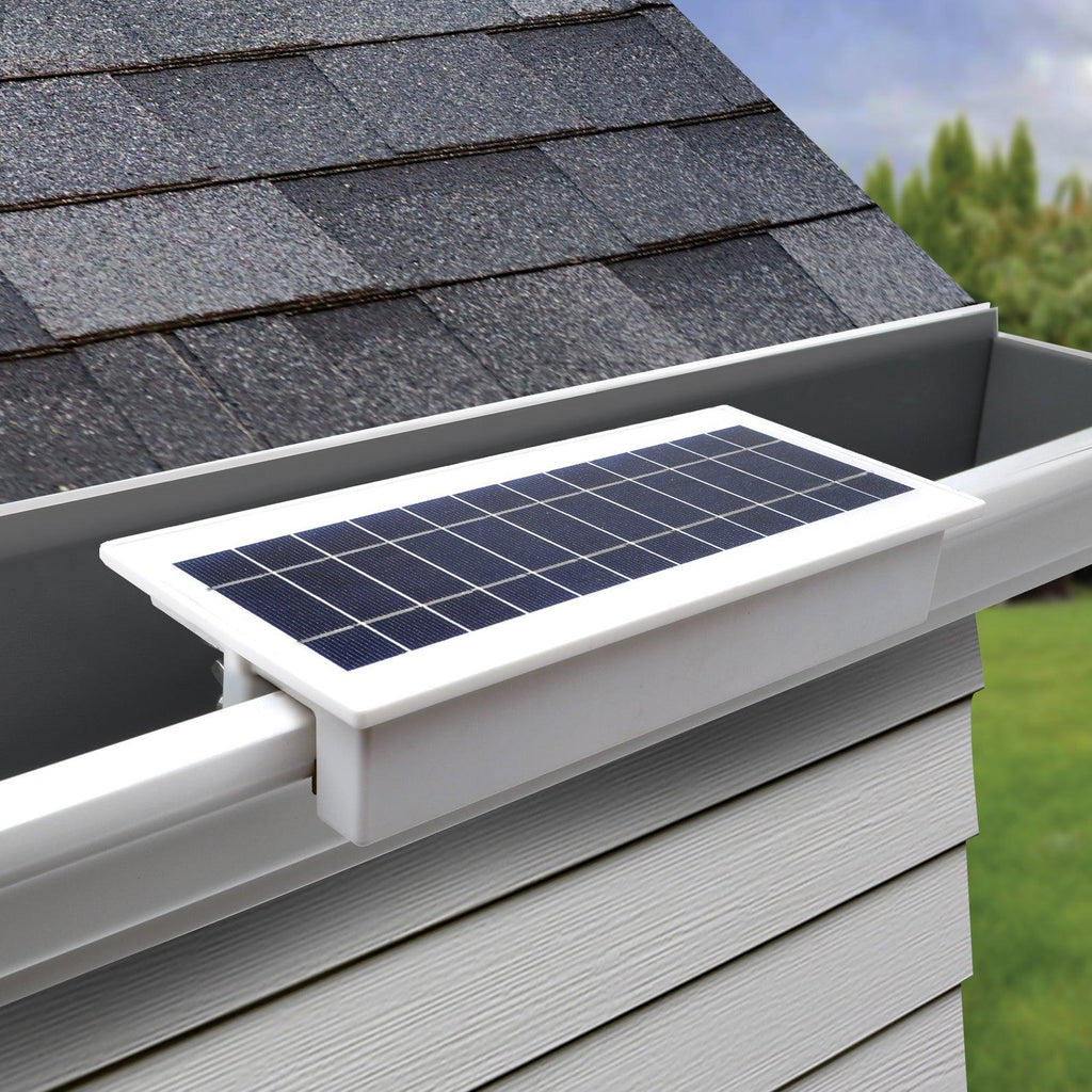 STKR EZ Home Security FloodLight gutter mounted