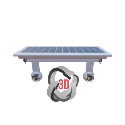 3d model of the ez solar spotlight